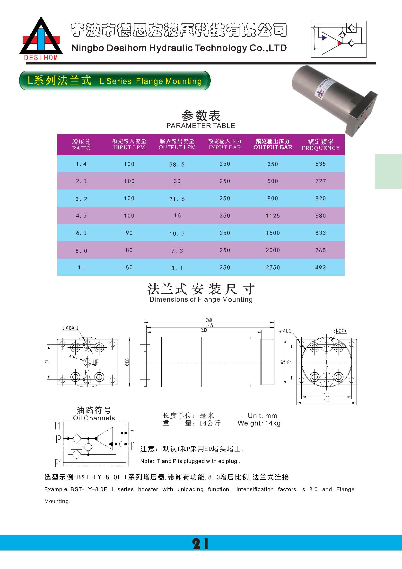 專業(yè)液壓增壓器廠家